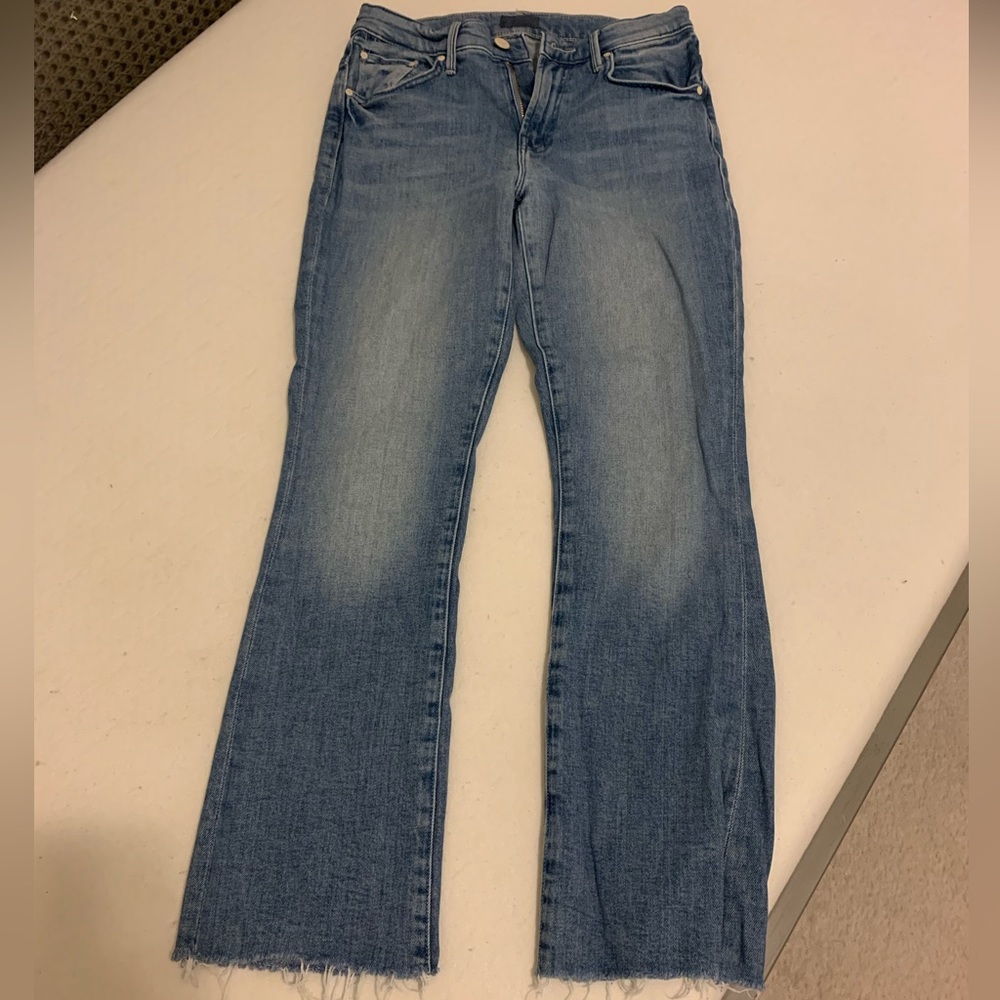 Mother Denim. Size 25. Insider Ankle Fray